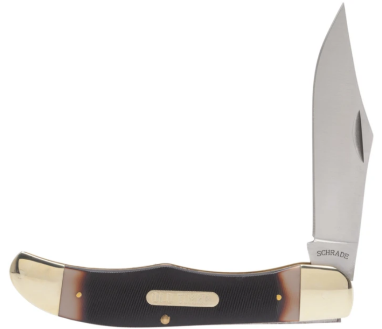 Old Timer 125OT Mustang 5 1/4″ Folding Knife W/ Sheath