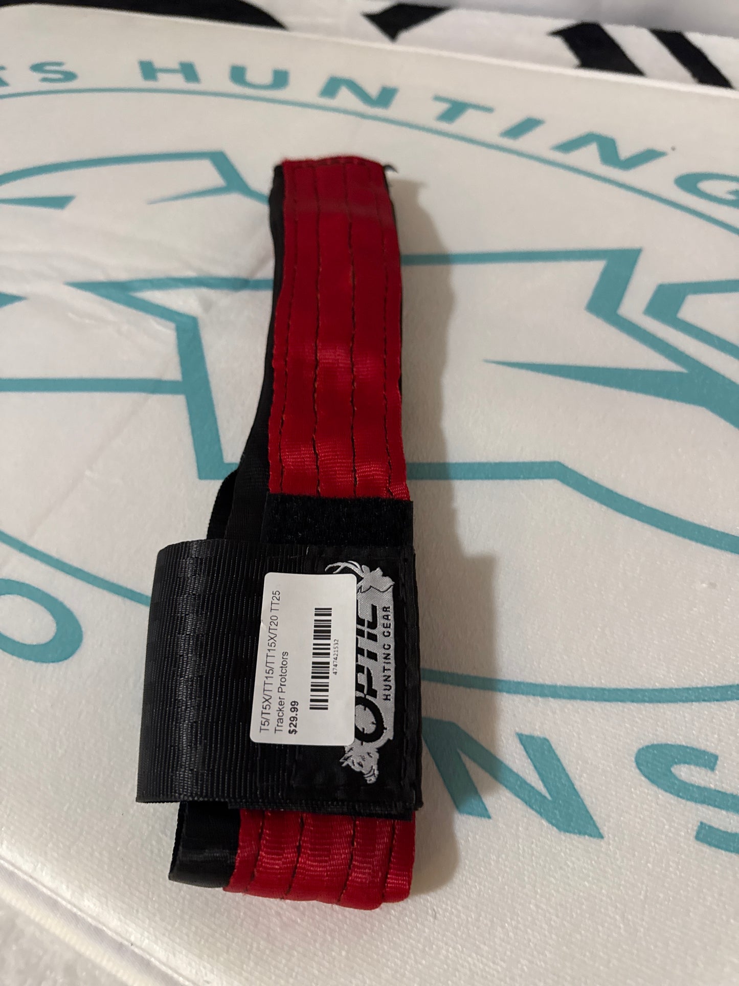 Seatbelt sleeve/wrap around tracker protector