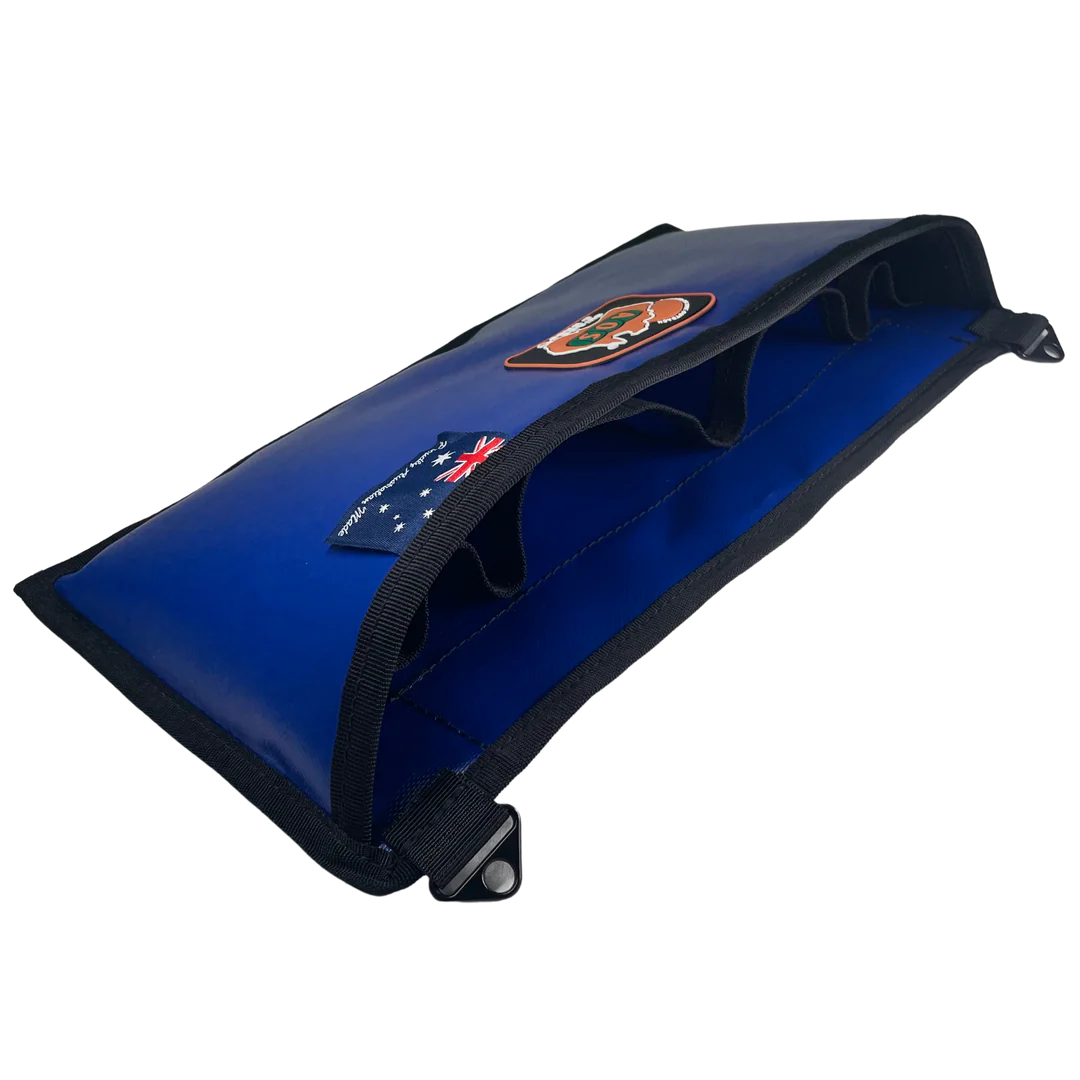 AOS 4WD Australian Made Rip Stop Canvas or PVC Dashboard storage Organiser 2 colours Available