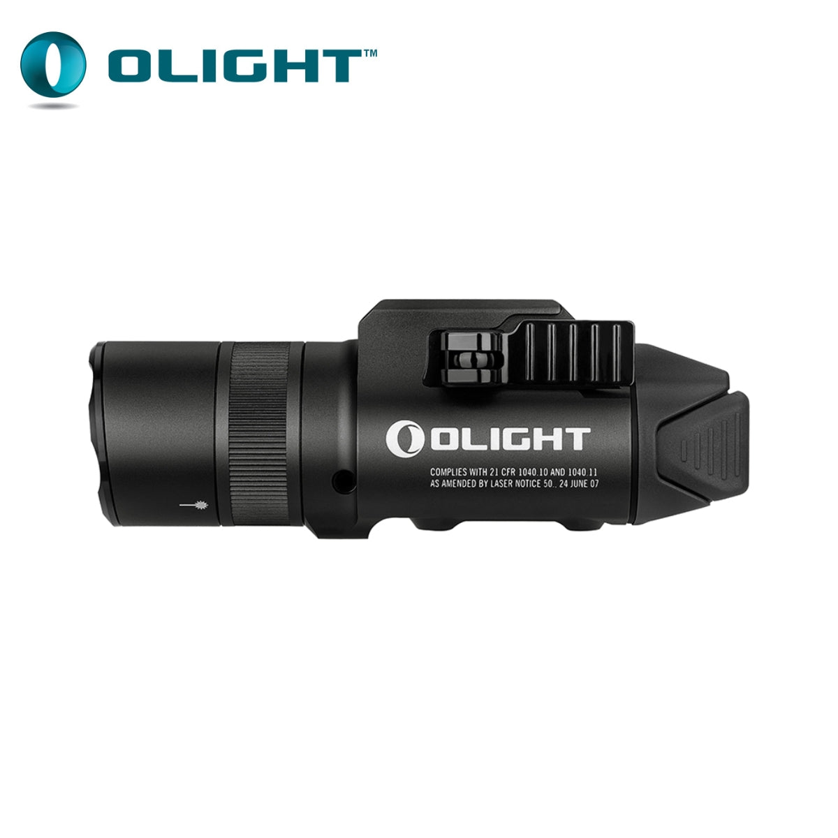 Olight BALDR Pro Rechargeable Rail Mount Light with Green Laser - 1350Lm