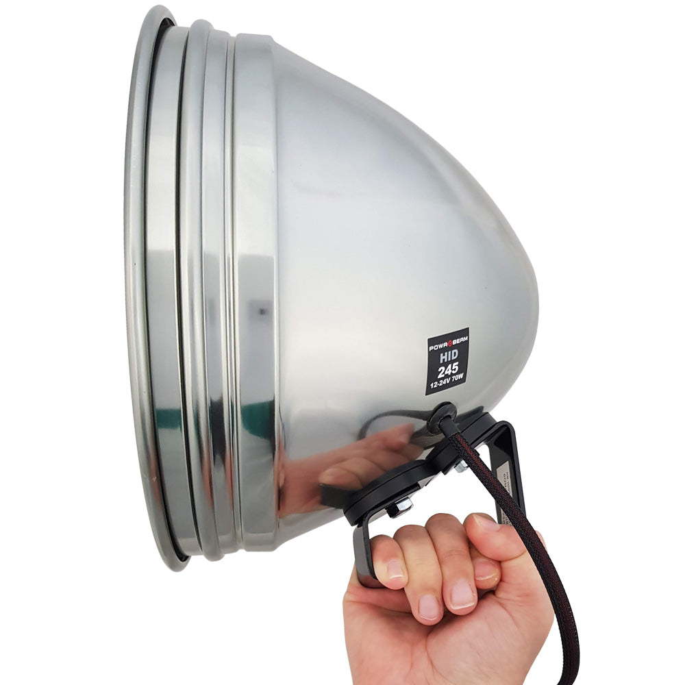 245mm/9" HID 70W Spotlight with Bracket
