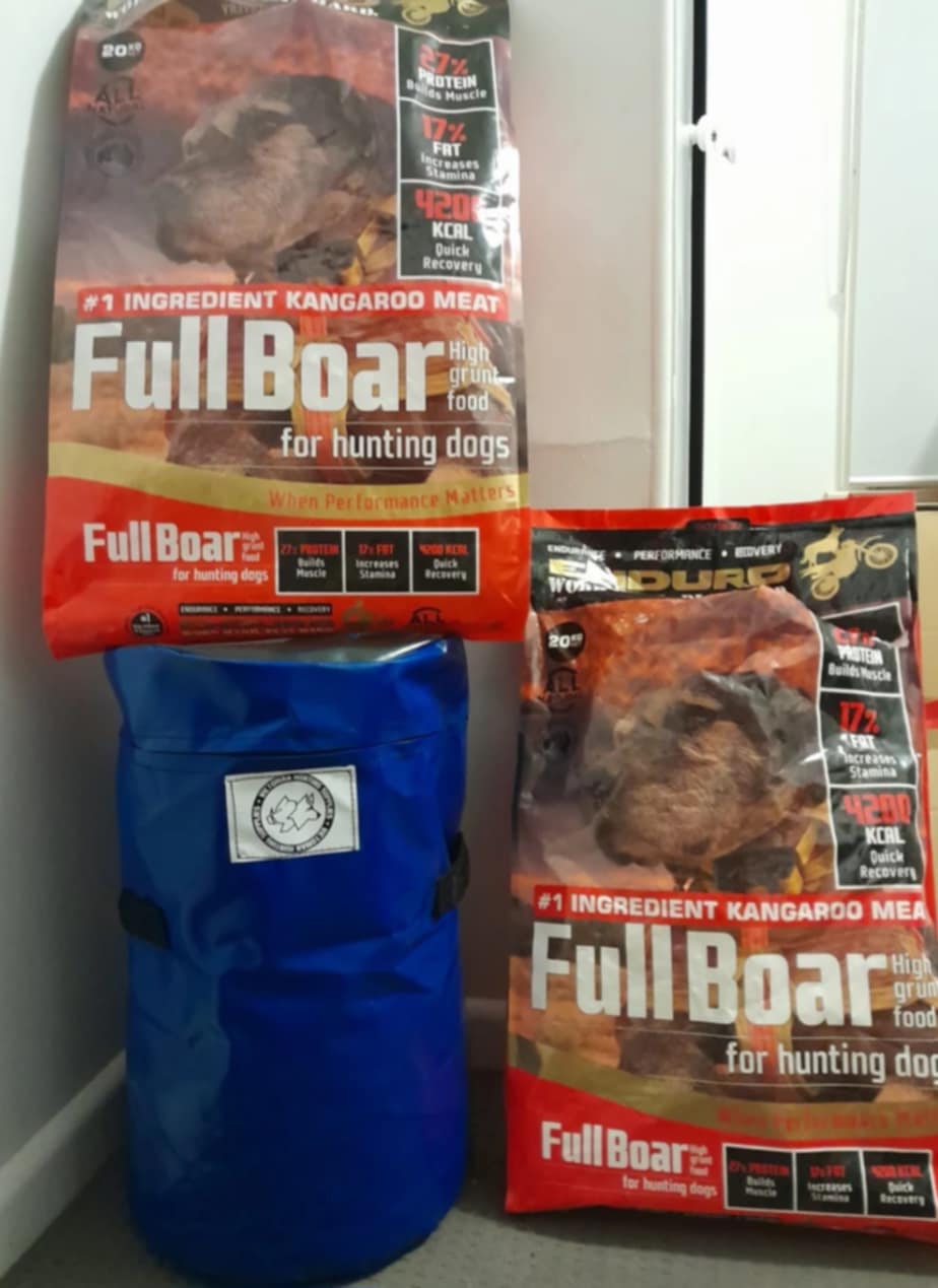 PVC Dog Kibble Storage Bags