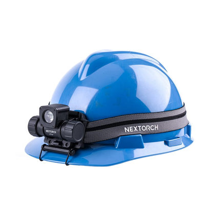 Nextorch H-Series oStar Rechargeable Headlight/Helmet Light High Performance, Multi-Function, Intrinsic Safe, 4 Modes, Detachable from Strap with Magnetic Mount – NXOSTAR