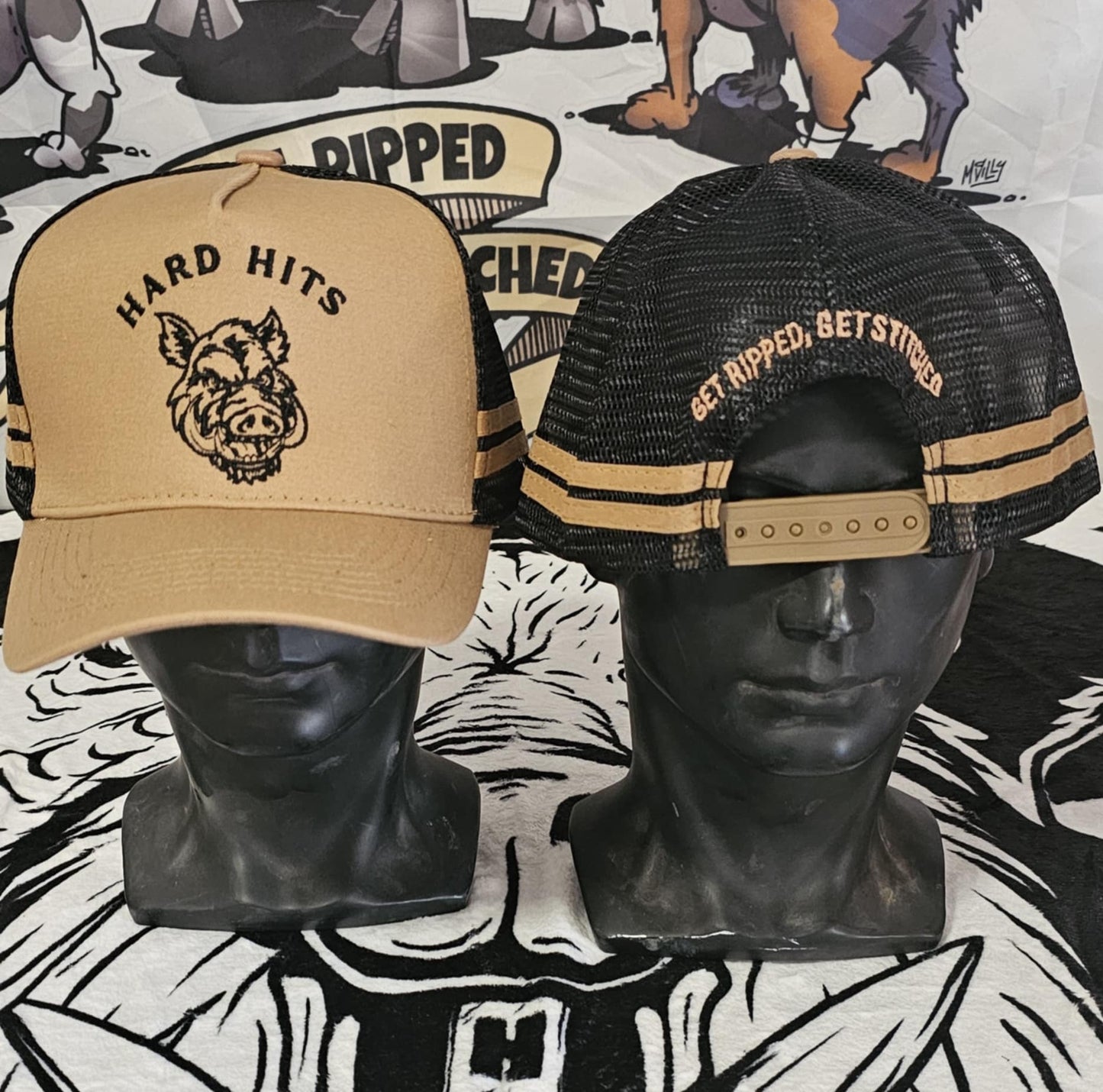 Hard Hits Trucker Cap