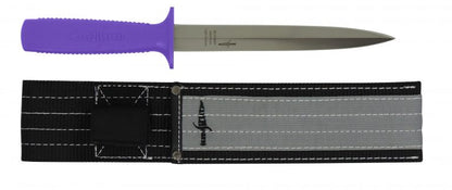SICUT 8″ Pig Sticking Knife W/SH **SVA** Purple, Black,Blue & Glow in the dark Handle !