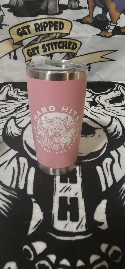 20oz Pink Drink cup with Straw