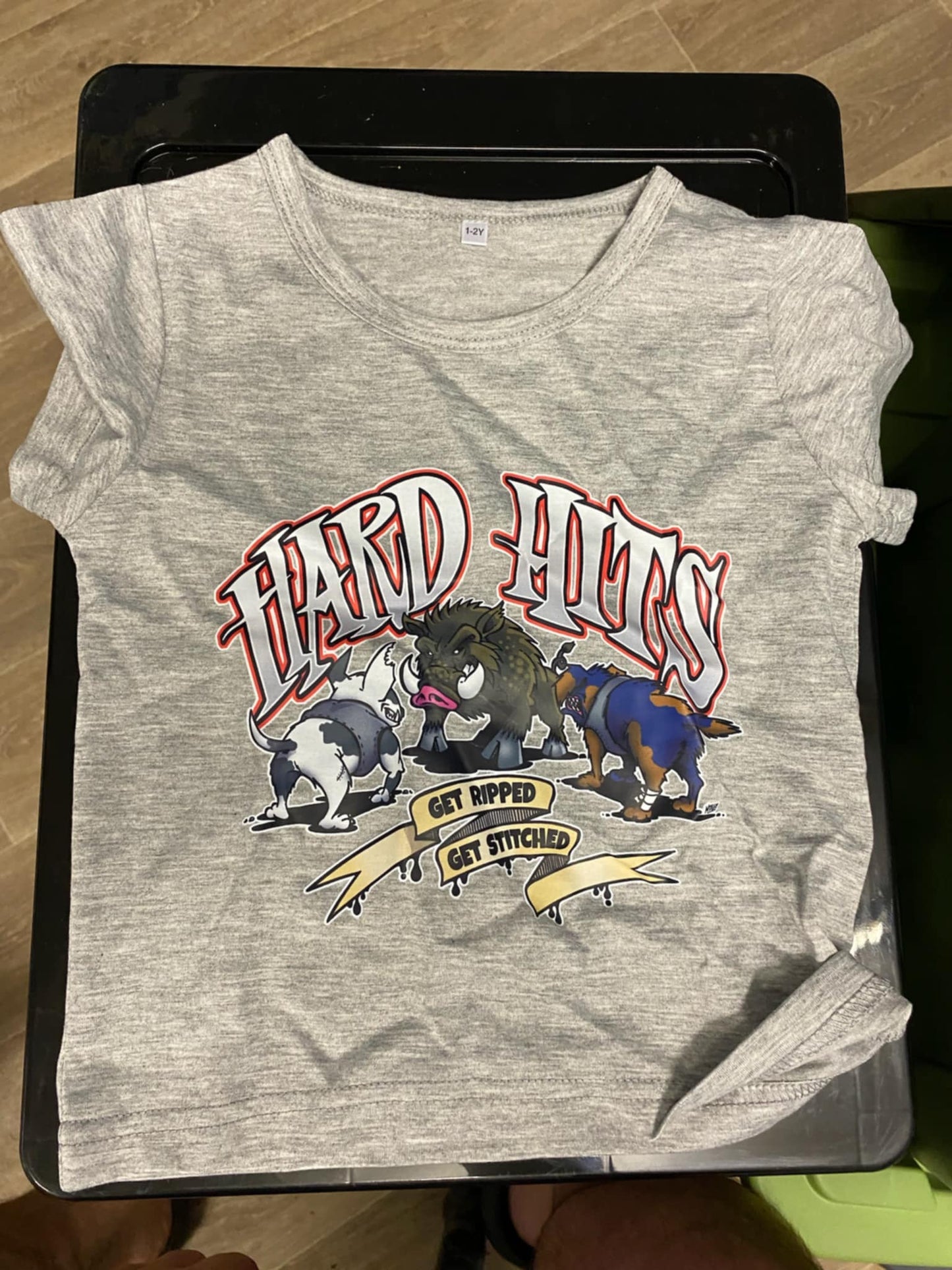 Hard Hits Kids Shirts