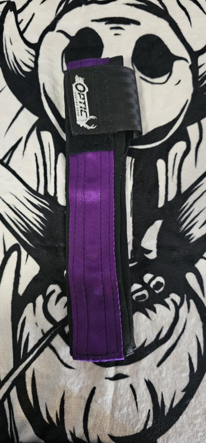 Seatbelt sleeve/wrap around tracker protector