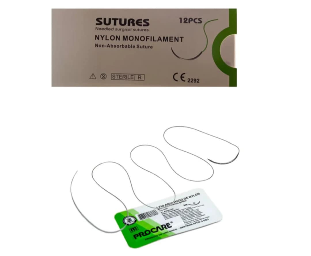 Stitch SUTURE 3-0, GS 30 MM NEEDLE, 75 CM BLUE