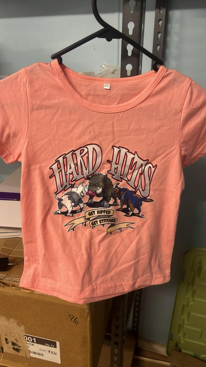 Hard Hits Kids Shirts