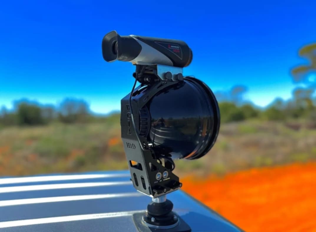 W.G.I.A 7" Powa Beam Thermal Camera Bracket