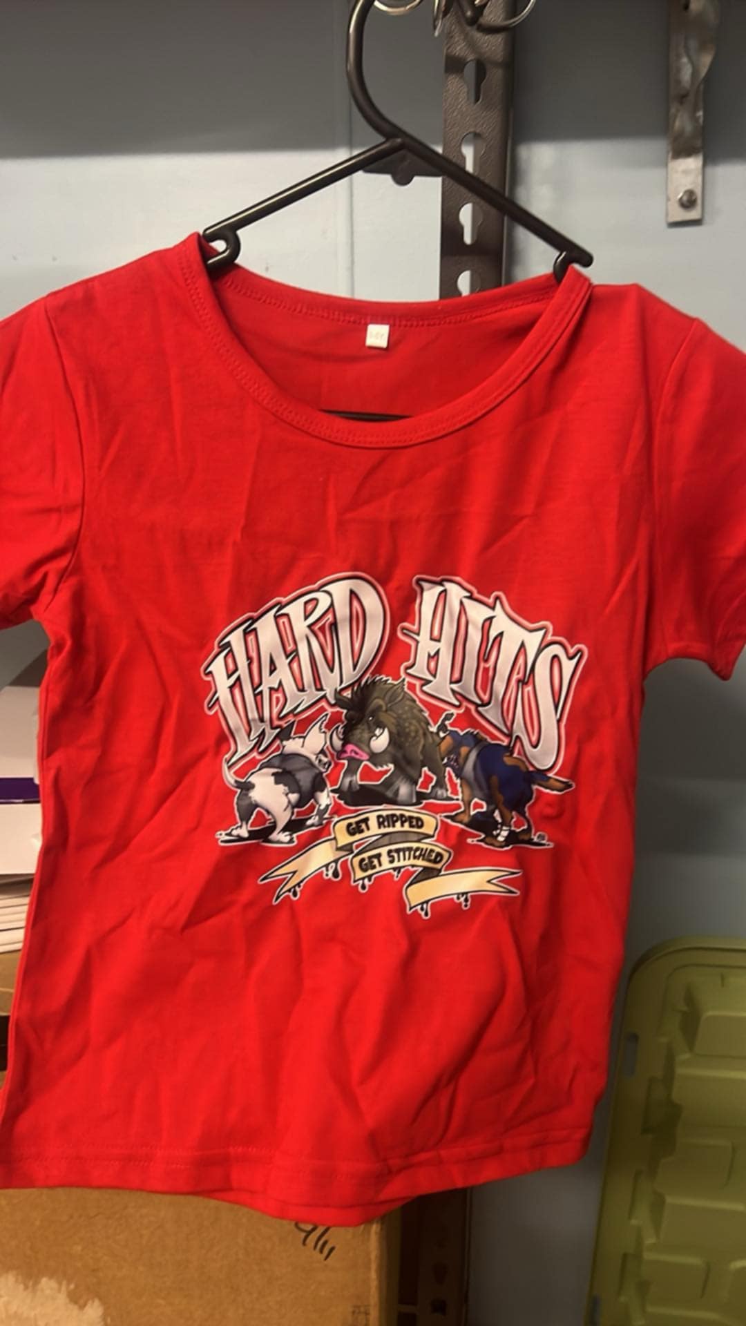 Hard Hits Kids Shirts