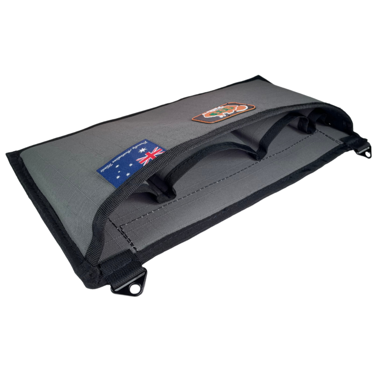 AOS 4WD Australian Made Rip Stop Canvas Dashboard storage Organiser 2 colours Available