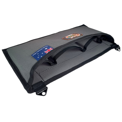 AOS 4WD Australian Made Rip Stop Canvas Dashboard storage Organiser 2 colours Available