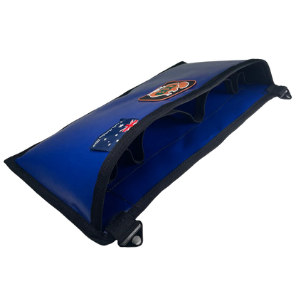 AOS 4WD Australian Made Rip Stop Canvas or PVC Dashboard storage Organiser 2 colours Available