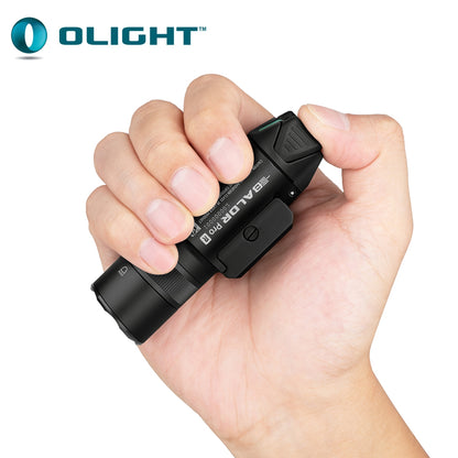 Olight BALDR Pro Rechargeable Rail Mount Light with Green Laser - 1350Lm