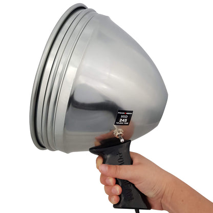245mm/9" HID 70W Hand Held Spotlight
