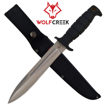 Wolf Creek Rubber Handle Pig Sticker Knife