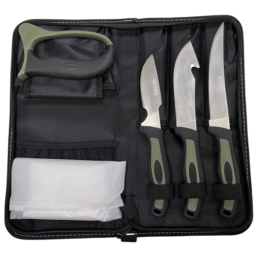 Old Timer Lightweight Field Dressing Kit with Hand Sharpener and Storage Case 1123128