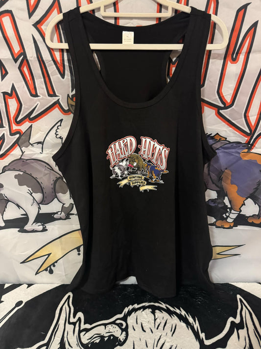 Hard Hits ladies singlets