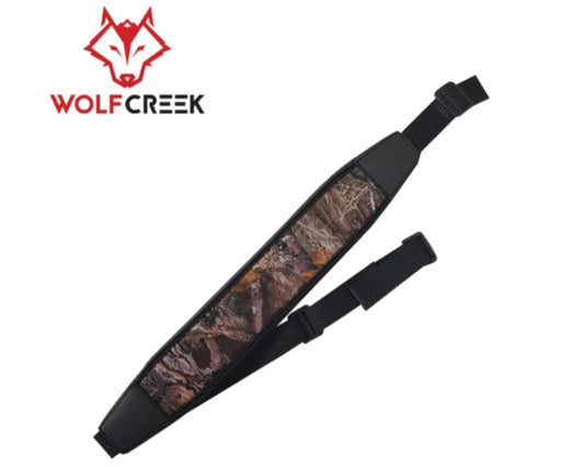 Wolf Creek Pink Camo or Brown Camo Comfort Stretch Gun Sling w Swivels