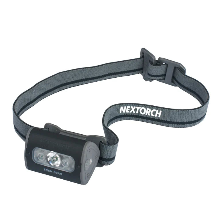 Nextorch H-Series Lightweight Headlamp, AAA Batteries, 4 Modes – NXTREKSTARBLK