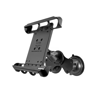 Ram Mount Spring RAM Double Twist-Lock Suction Mount with Spring Cradle for Tablets wit ...
